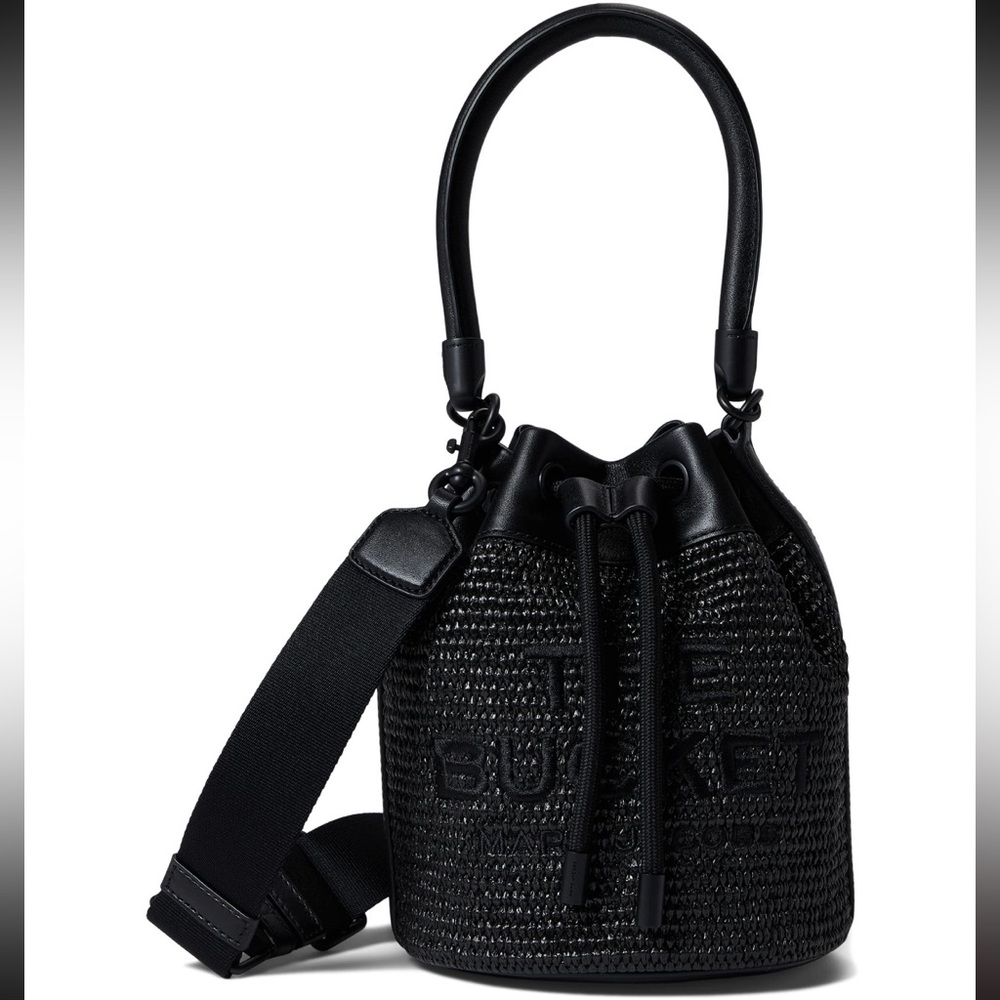Marc Jacobs The Woven DTM Bucket bag in Black